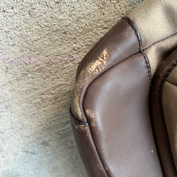 coach messenger bag M1271-F70829. Brown color - Picture 4 of 16